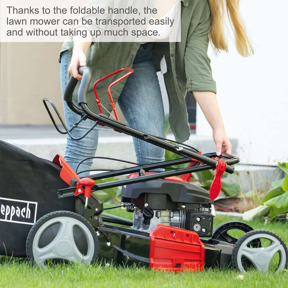 Scheppach MS173-51 4-in-1 Self-Propelled Petrol Lawn Mower