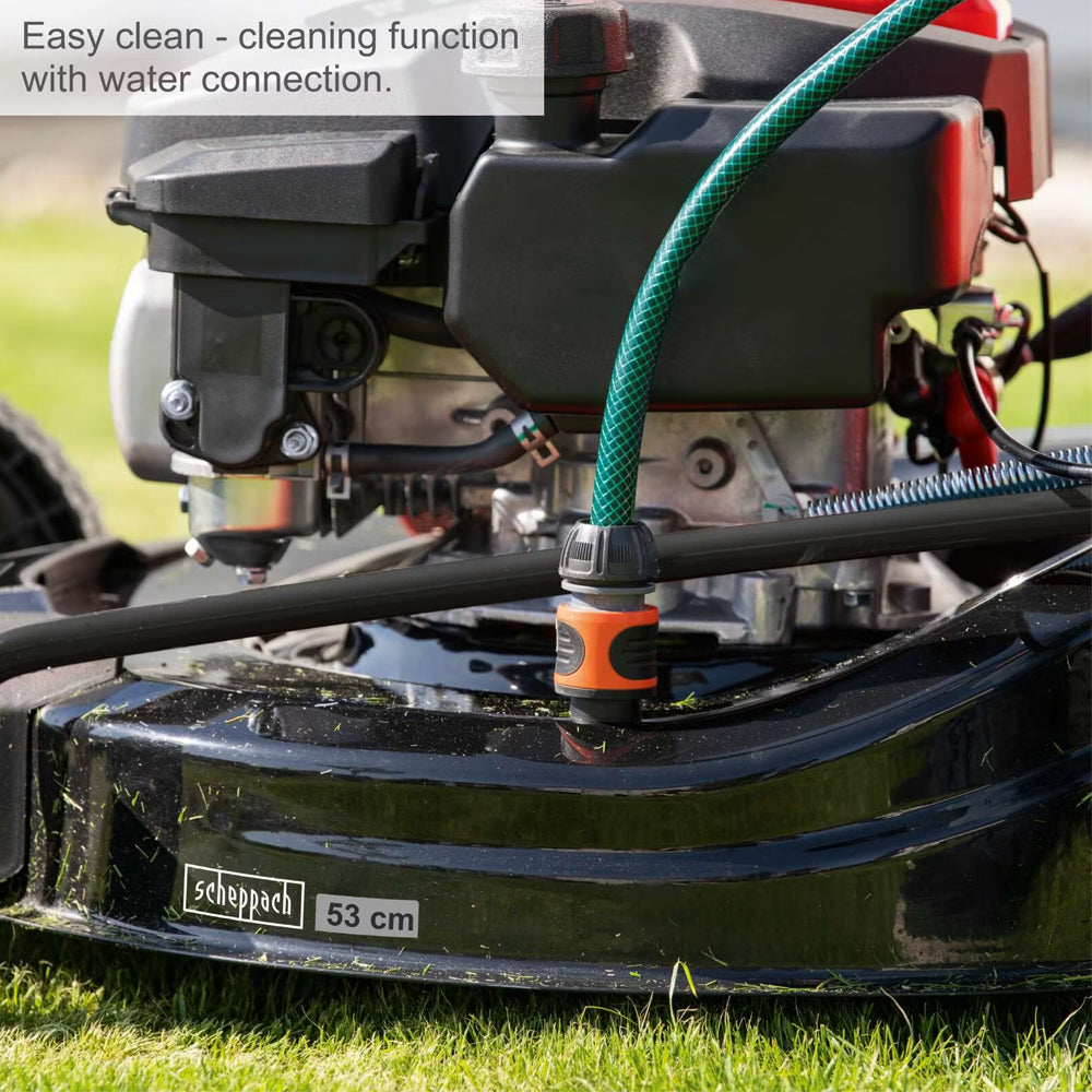 Scheppach MS225-53 4-in-1 Self-Propelled Petrol Lawn Mower