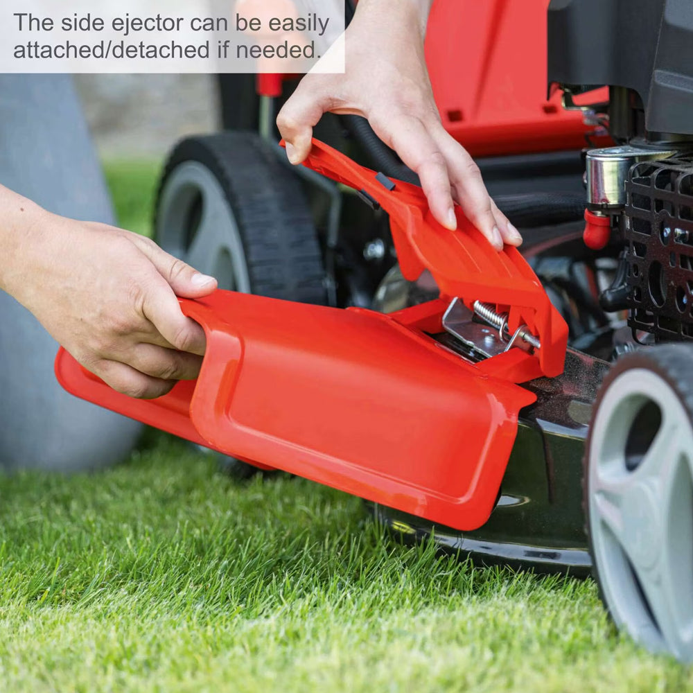 Scheppach MS225-53E 4-in-1 Self-Propelled Petrol Lawn Mower [Electric Start]