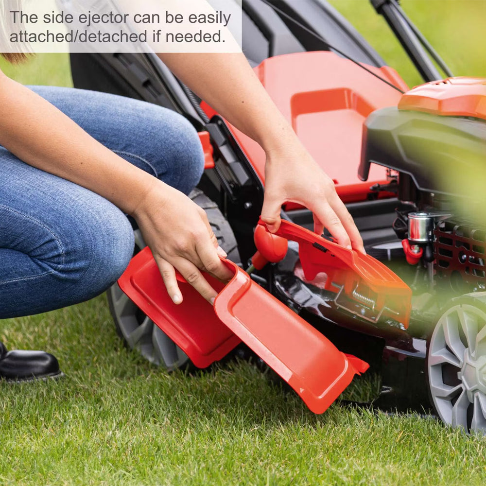 Scheppach MS225-56E 4-in-1 Self-Propelled Petrol Lawn Mower [Electric Start]