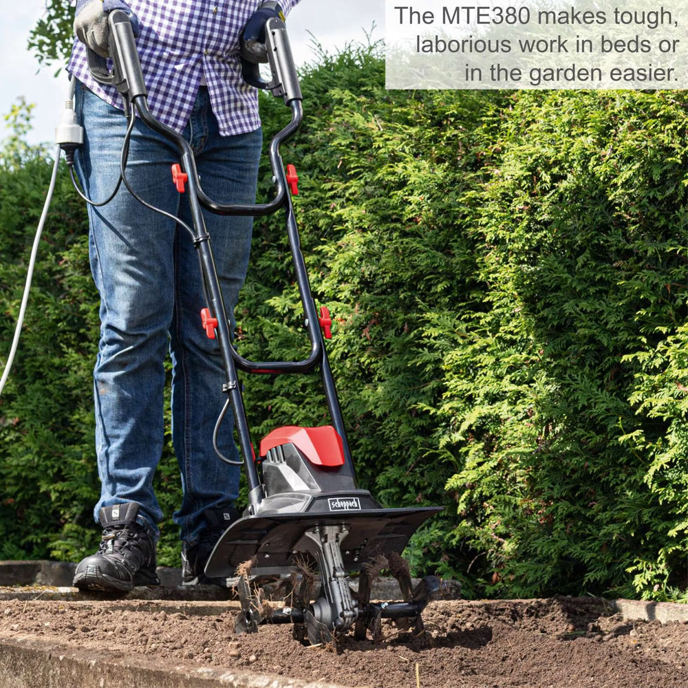 Scheppach MTE380 36cm 1050W Electric Tiller