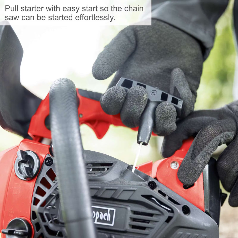 Scheppach PCS26 Petrol Top Handle Pruning Chainsaw 25.4cc/10"