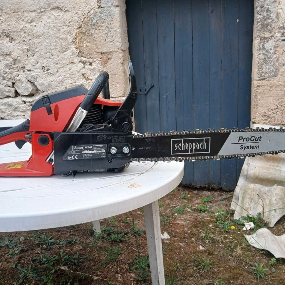 Scheppach PCS46 Petrol Chainsaw 46cc/18"