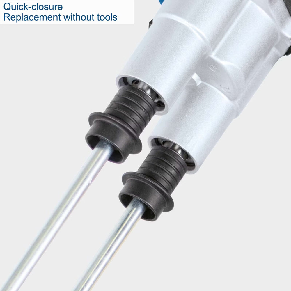 Scheppach PM1800D 1800W Double Electric Paint & Mortar Stirrer | Paddle Mixer