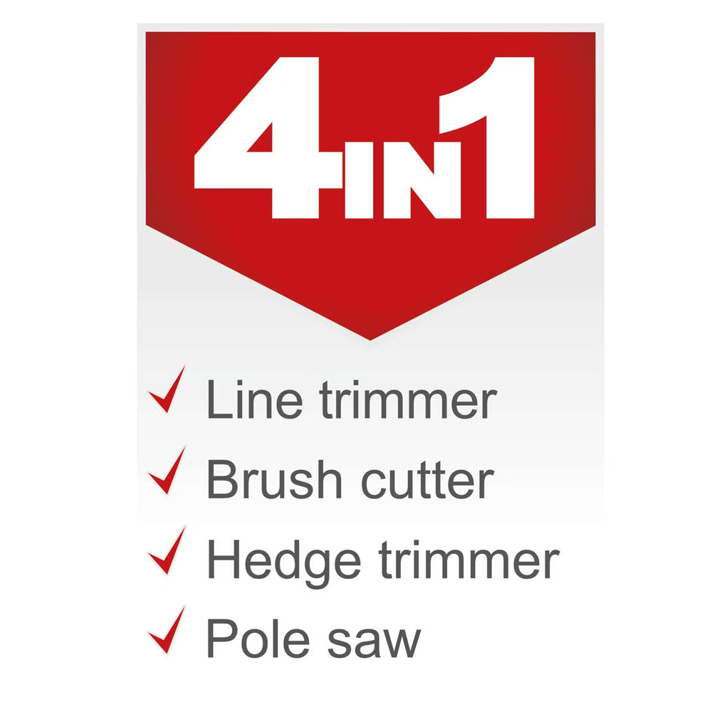 Scheppach PMT520 4-in-1 Petrol Garden Multi Tool