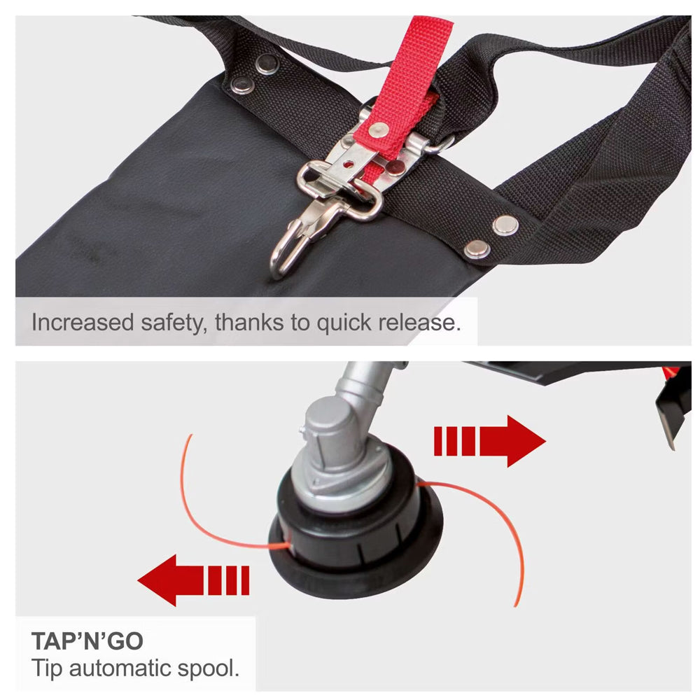 Scheppach PMT520 4-in-1 Petrol Garden Multi Tool