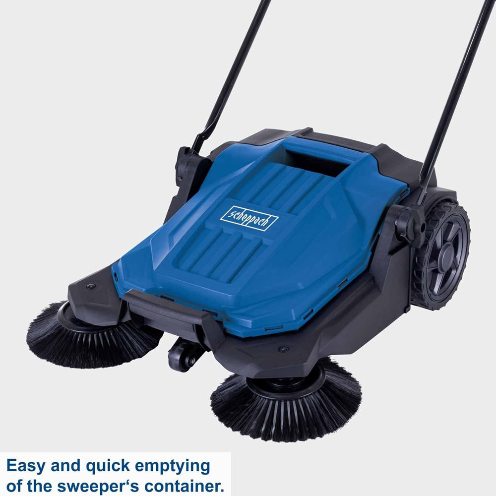 Scheppach S800 65cm Manual Push Sweeper