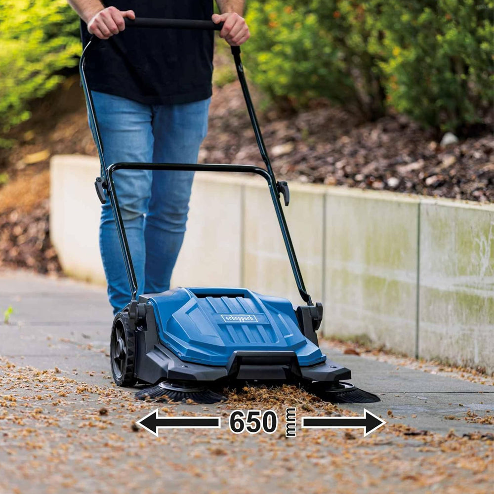Scheppach S800 65cm Manual Push Sweeper