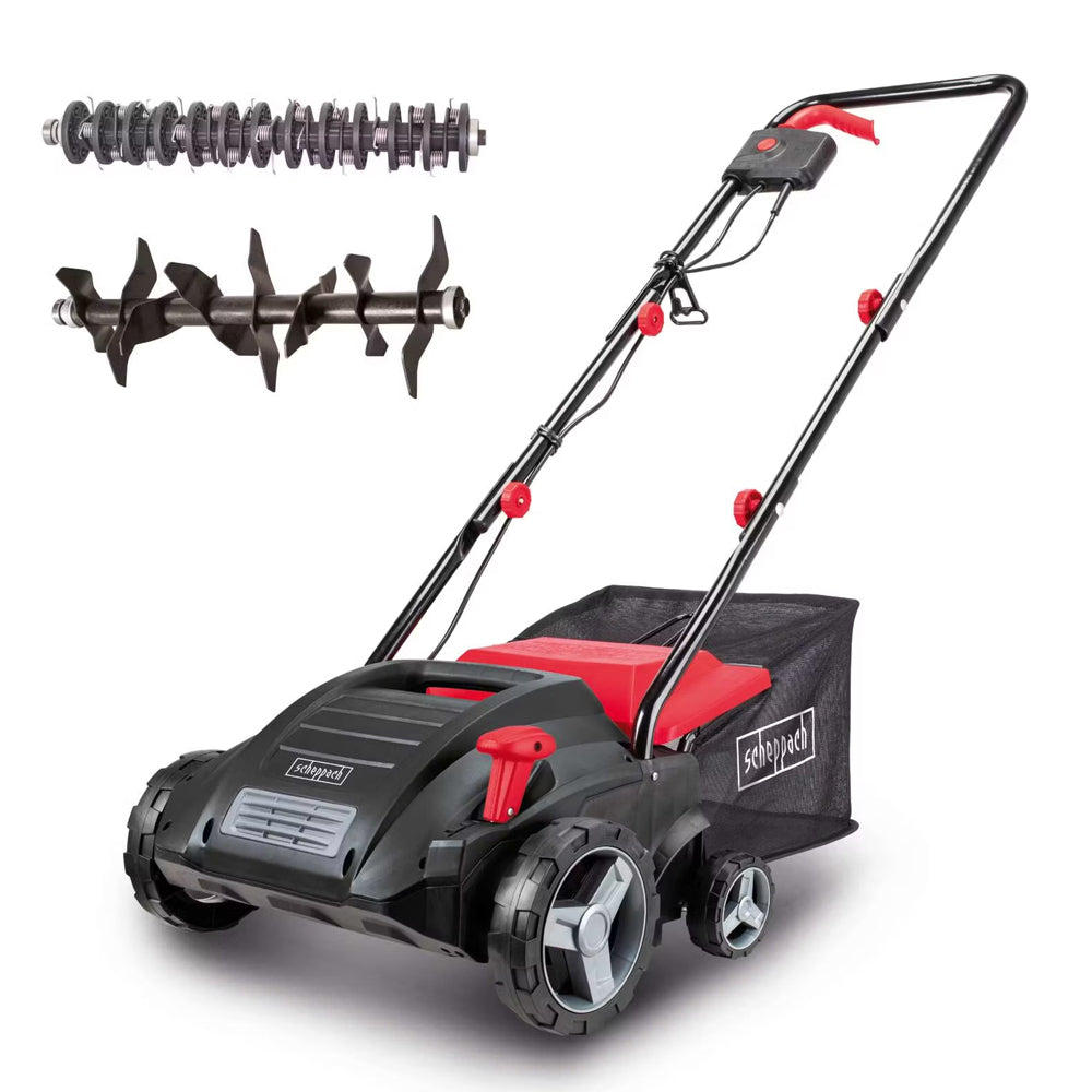 Scheppach SC32 2-in-1 Electric Lawn Scarifier / Aerator