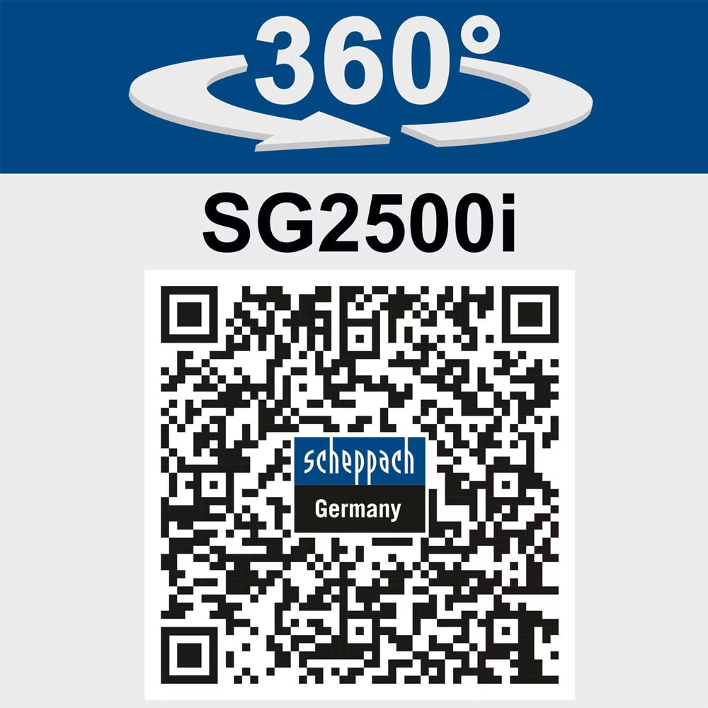 Scheppach SG2500i 2000W Petrol Inverter Generator