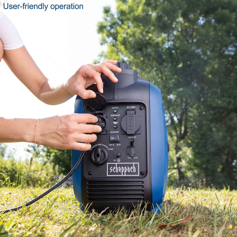 Scheppach SG2500i 2000W Petrol Inverter Generator