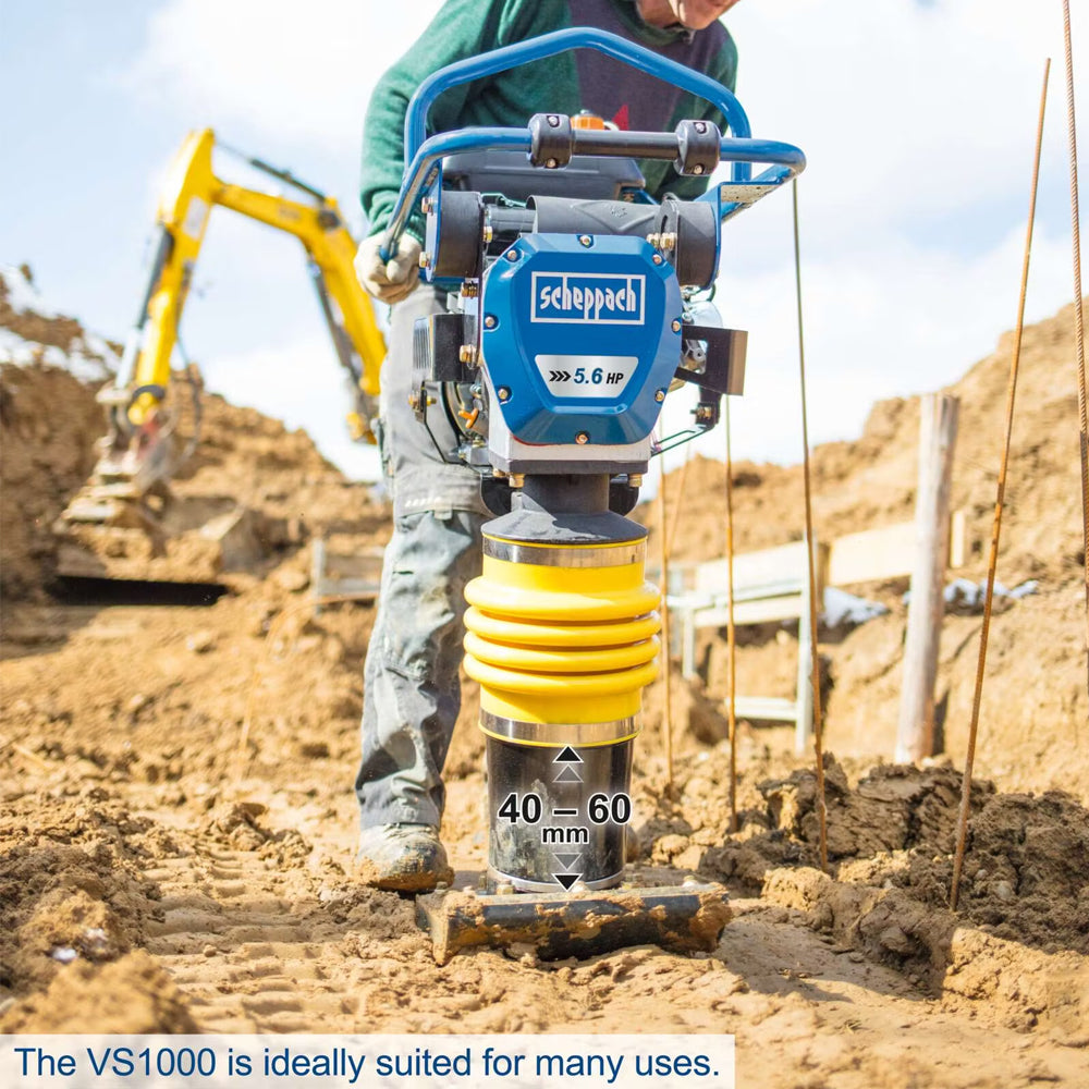 Scheppach VS1000 10000N Petrol Tamping Rammer