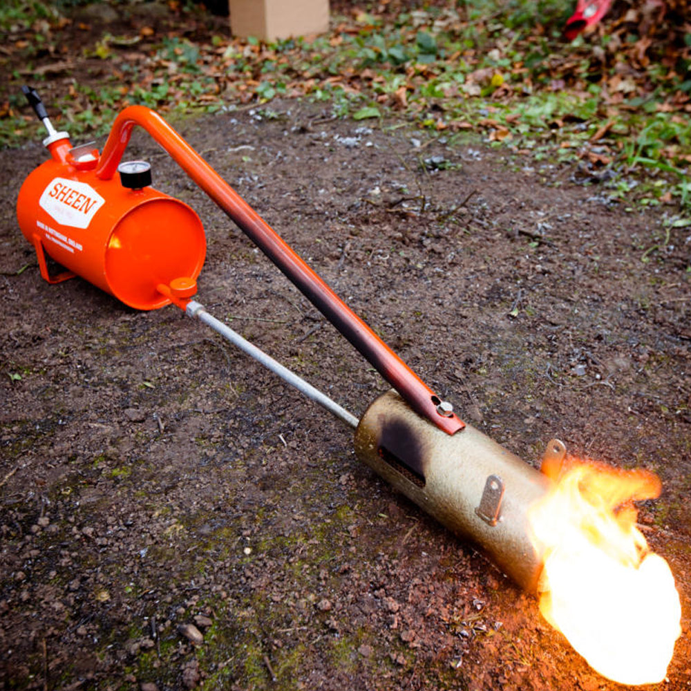 Sheen X500 Flame Gun Package - X300 Flame Gun with Hood and Trolley