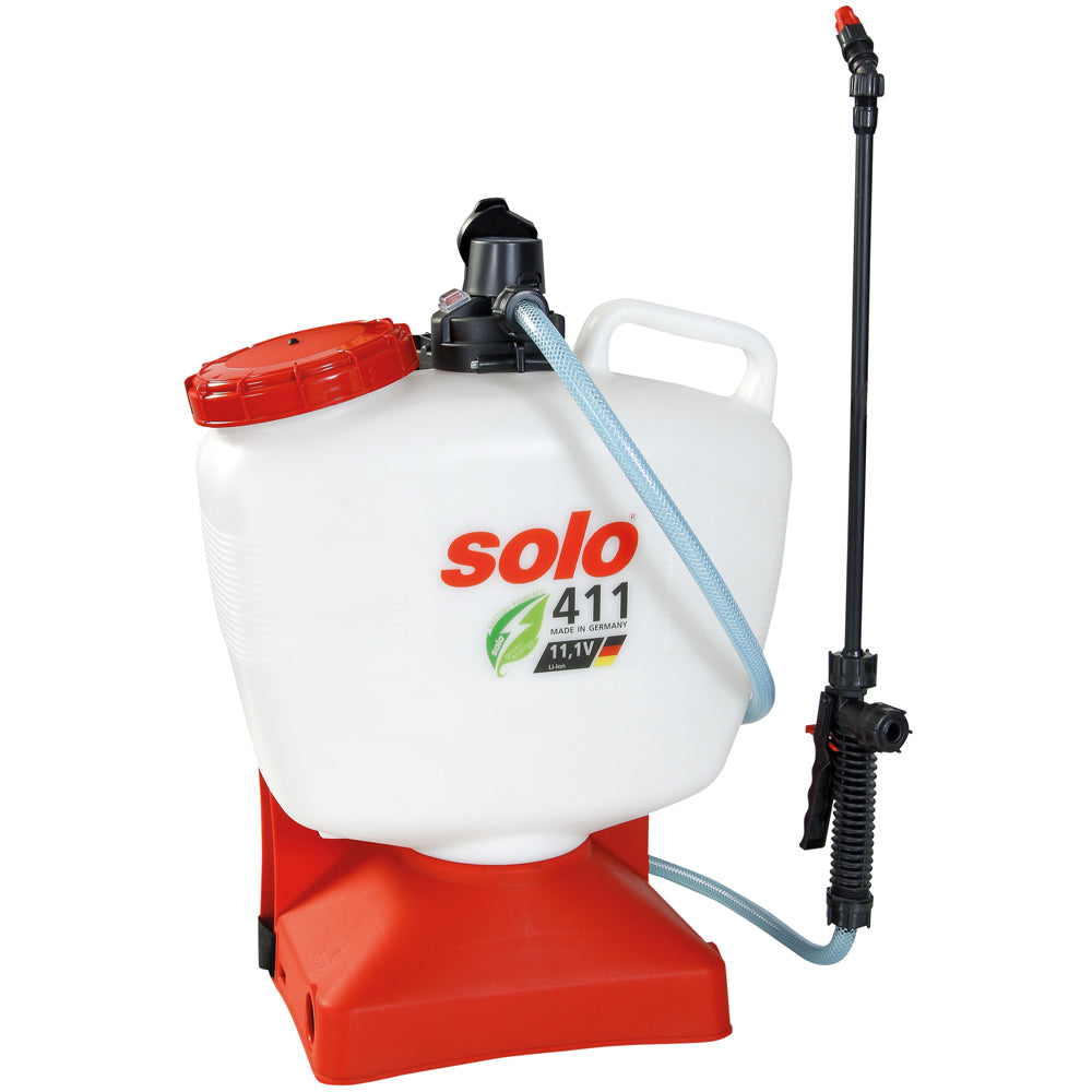 Solo 411 10 Litre Battery-Operated Backpack Sprayer