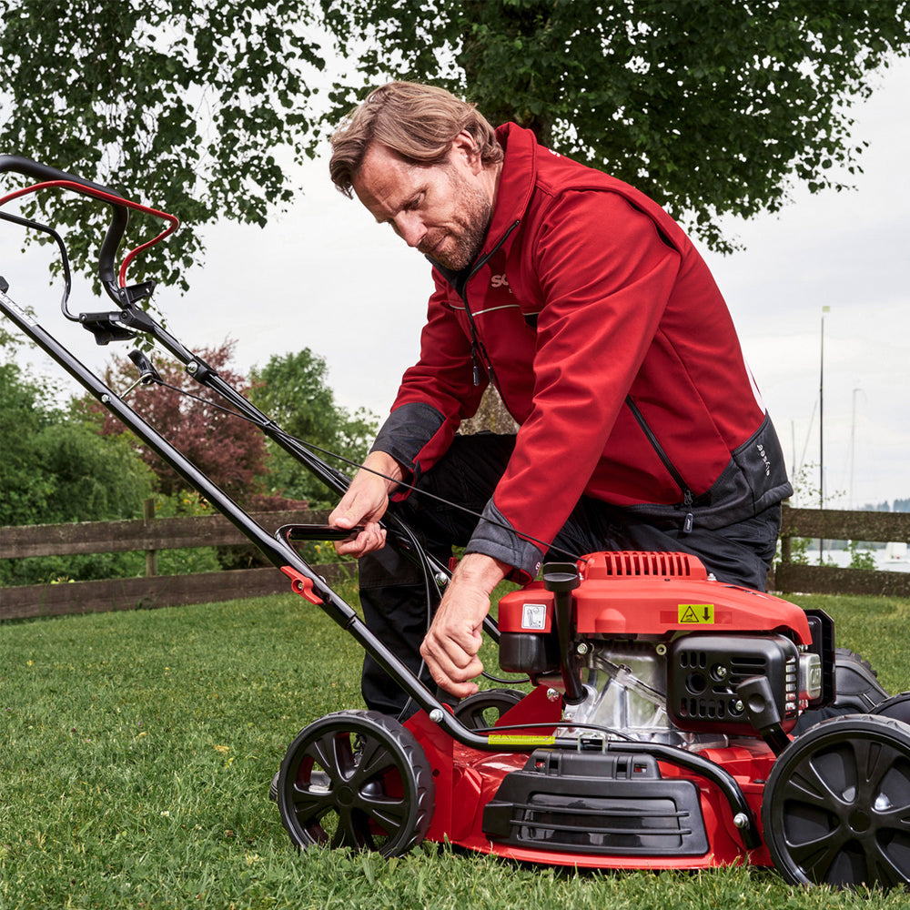solo by AL-KO 4734 SP-A Bio Comfort Self-Propelled Petrol Mulching Lawn Mower