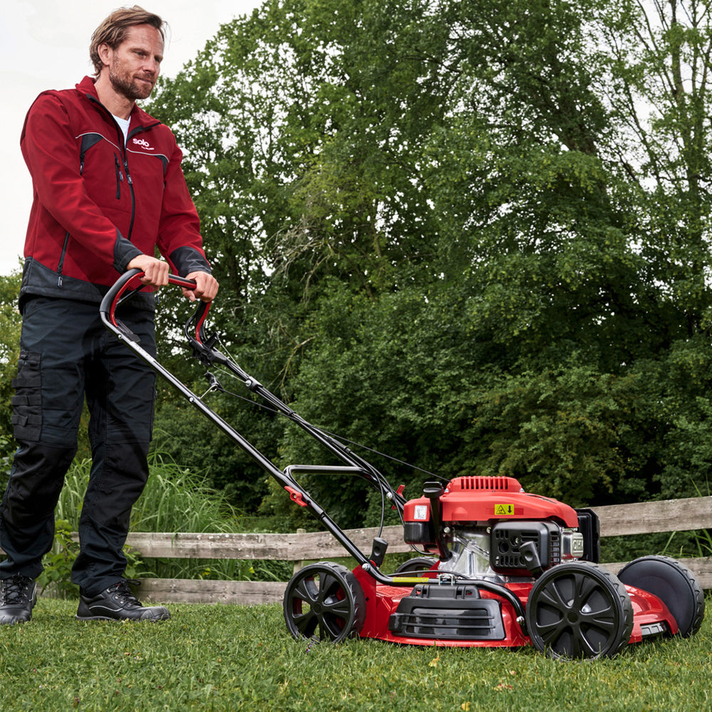 solo by AL-KO 4734 SP-A Bio Comfort Self-Propelled Petrol Mulching Lawn Mower
