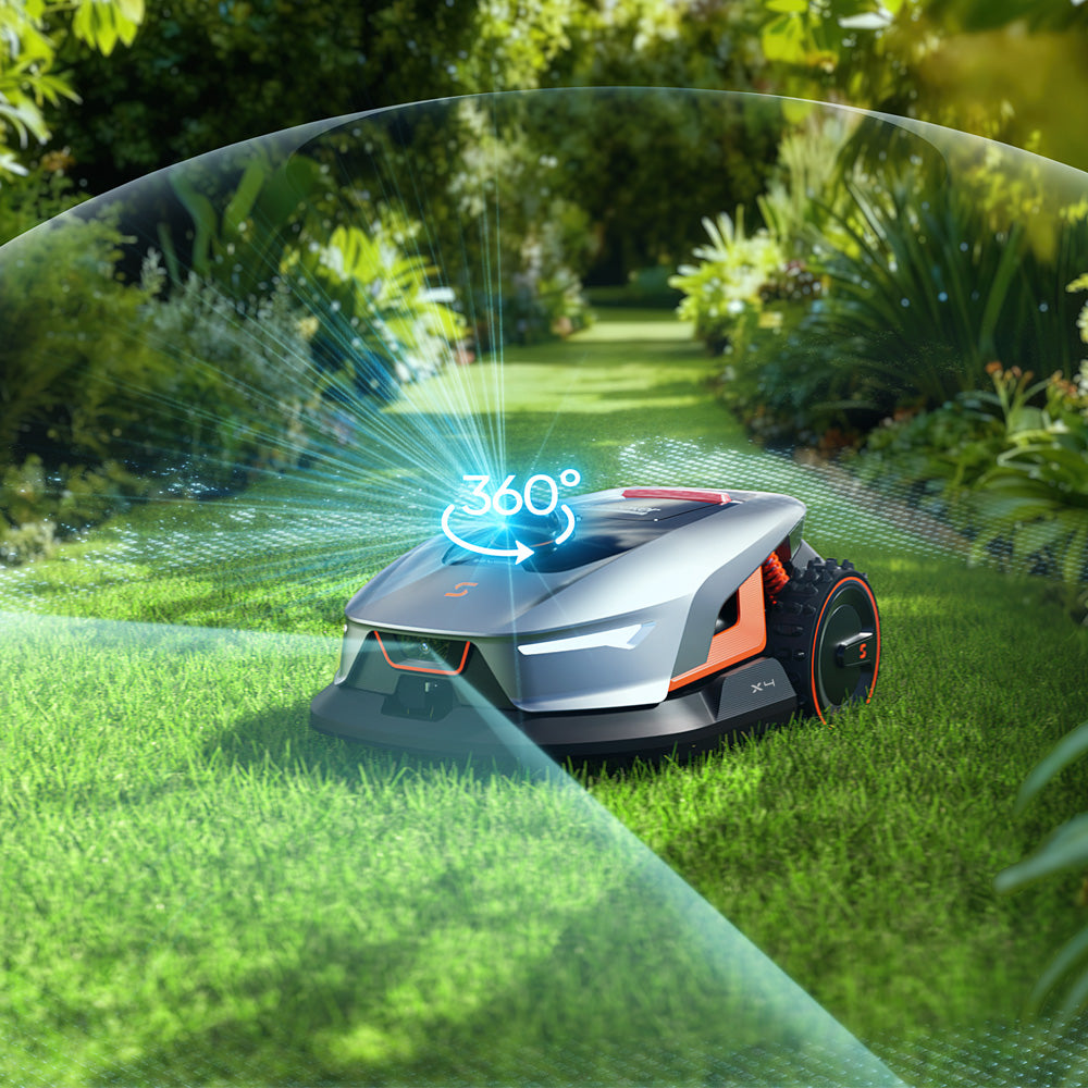 Sunseeker Elite X4 Wireless Robotic Lawn Mower (1200m²)