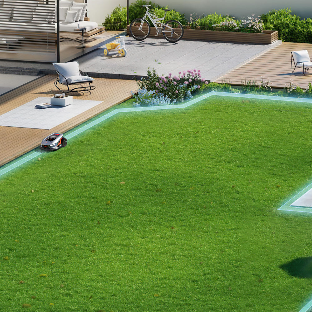 Sunseeker Elite X4 Wireless Robotic Lawn Mower (1200m²)