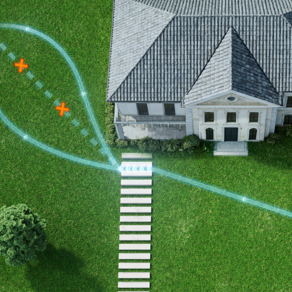 Sunseeker Elite X4 Wireless Robotic Lawn Mower (1200m²)