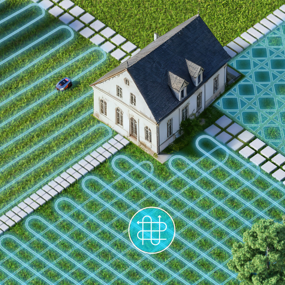 Sunseeker Elite X4 Wireless Robotic Lawn Mower (1200m²)
