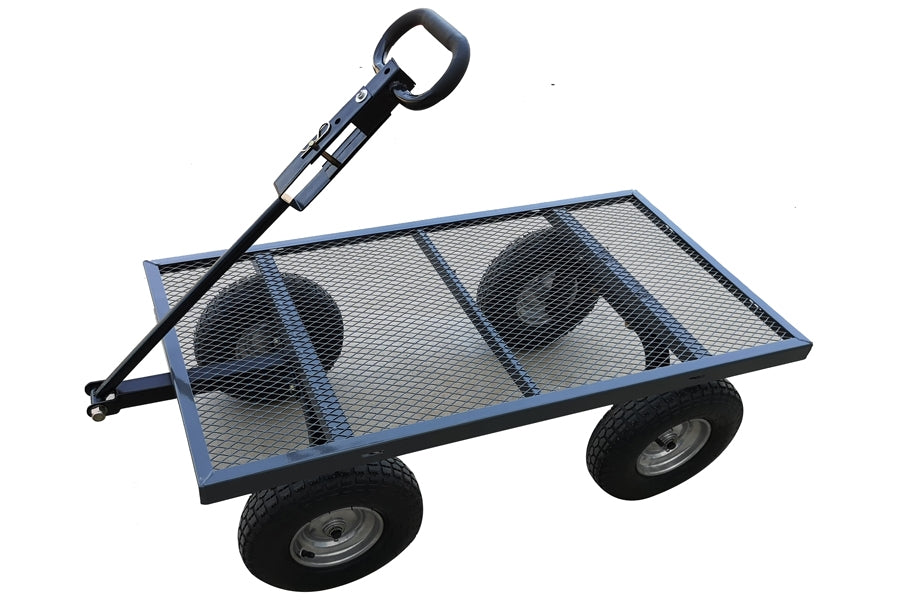 The Handy THDLGT 400kg Deluxe Large Push/Tow Garden Trolley