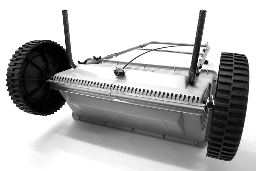 The Handy THDLGT 400kg Deluxe Large Push/Tow Garden Trolley