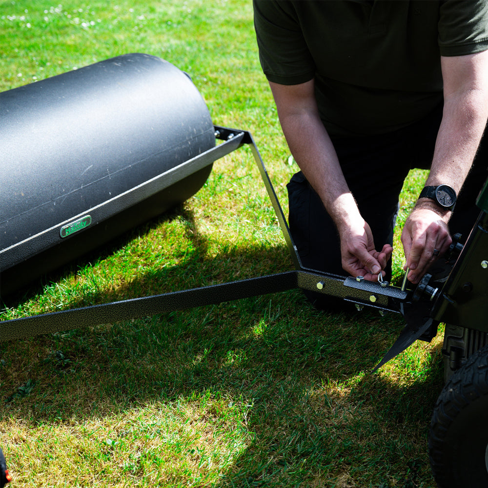 The Handy THGR122P 122cm Poly Towed Garden Roller