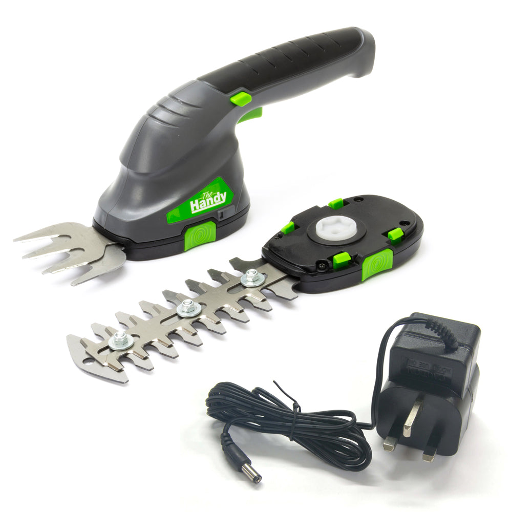 The Handy THGSS 3.6V Lithium-Ion Cordless Shrub Shear & Grass Blades