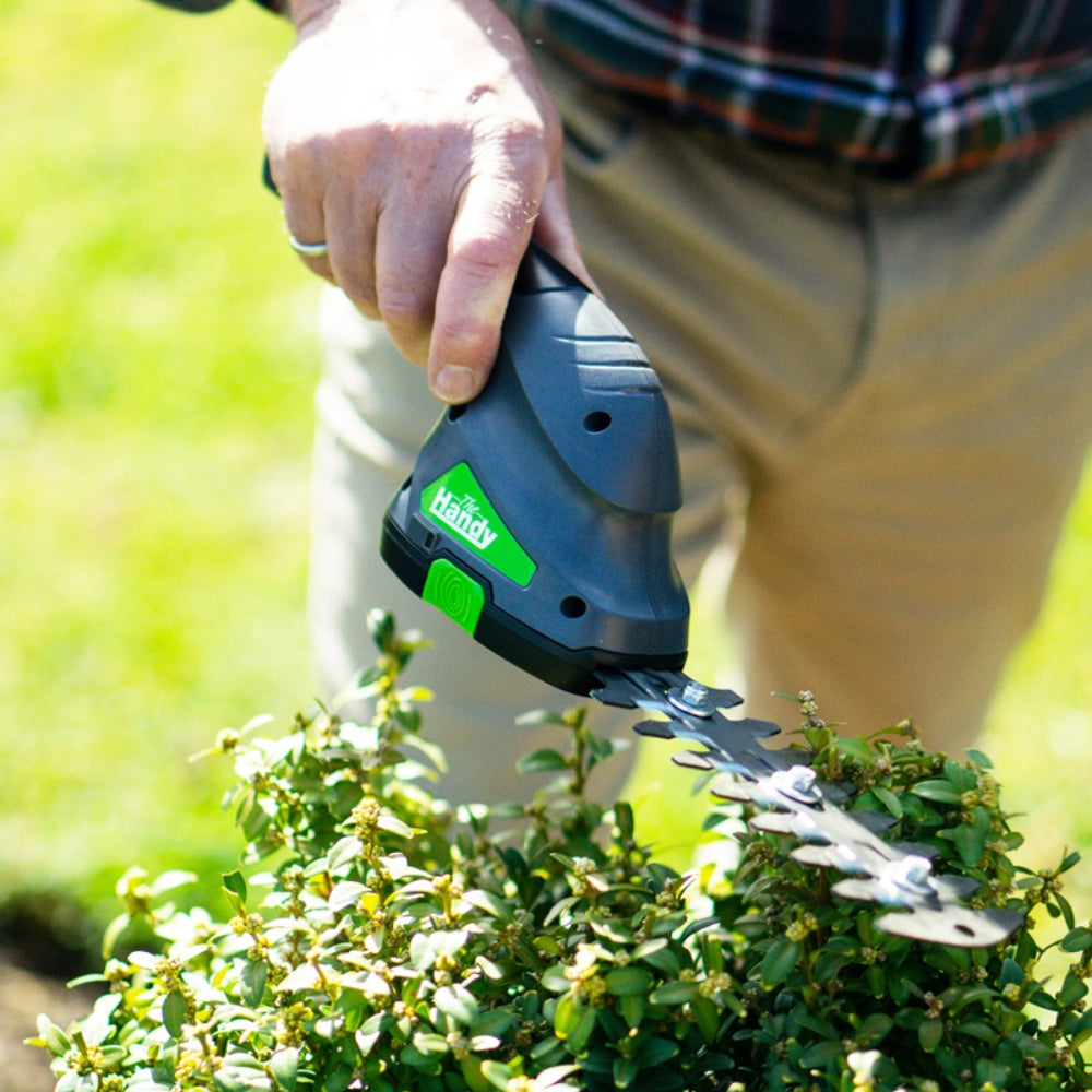 The Handy THGSS 3.6V Lithium-Ion Cordless Shrub Shear & Grass Blades