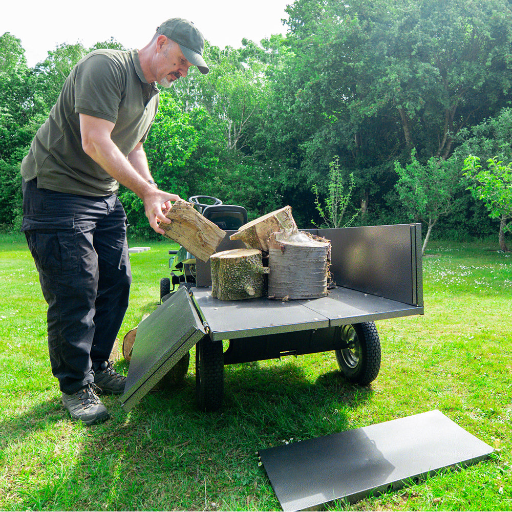 The Handy THGT500 225kg Towed Tipping Trailer