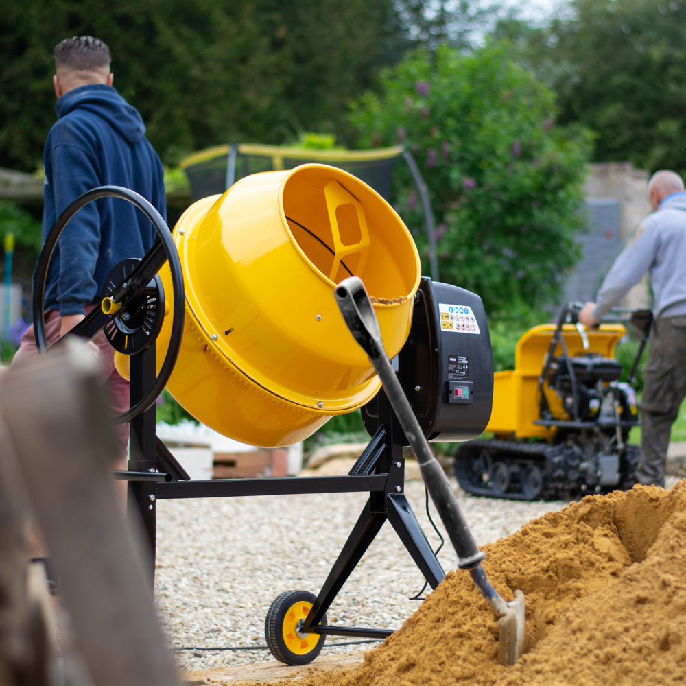 The Handy THLCHCM Electric 'H' Frame Cement / Concrete Mixer