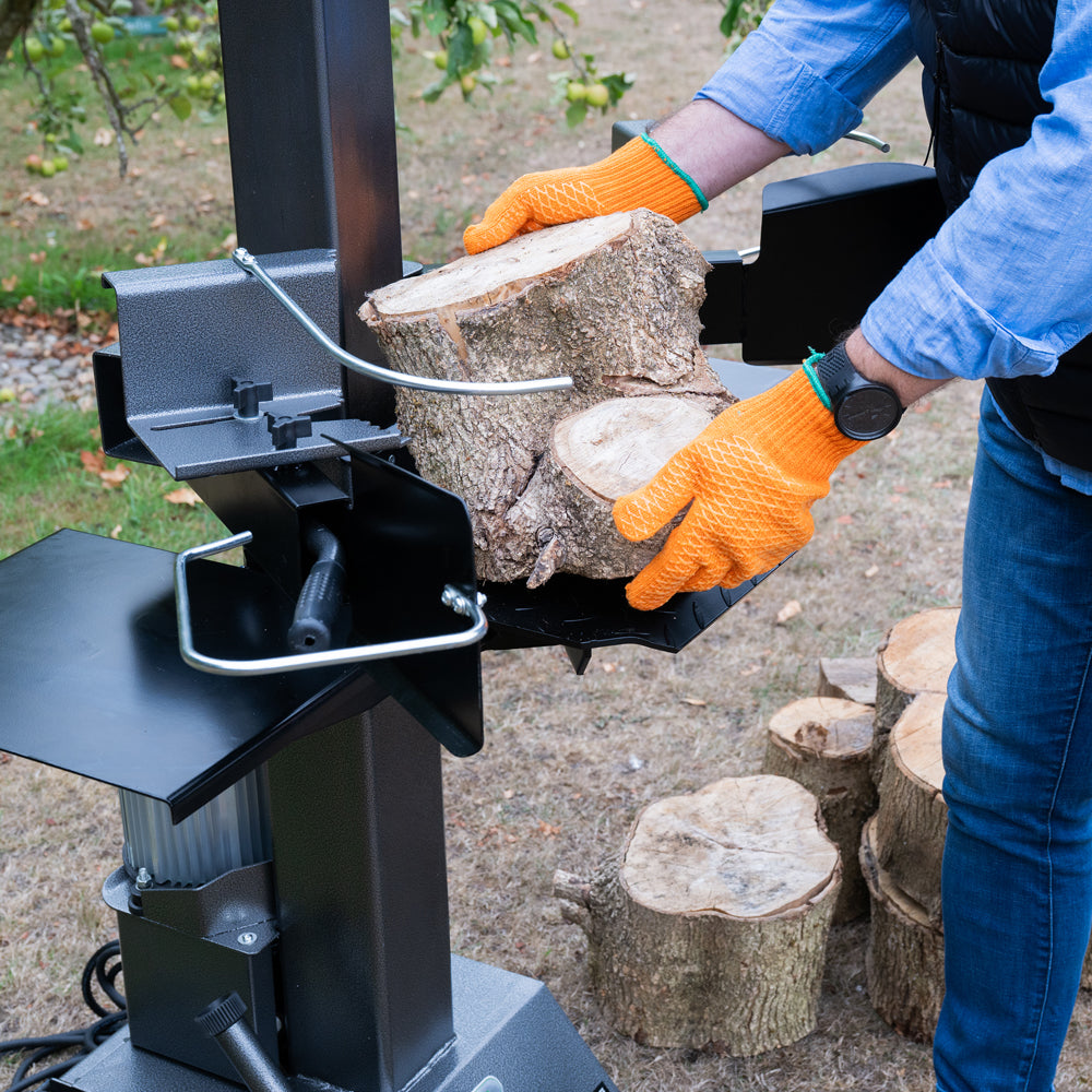 The Handy Pro THPLS8TE 8 Ton Vertical Electric Log Splitter