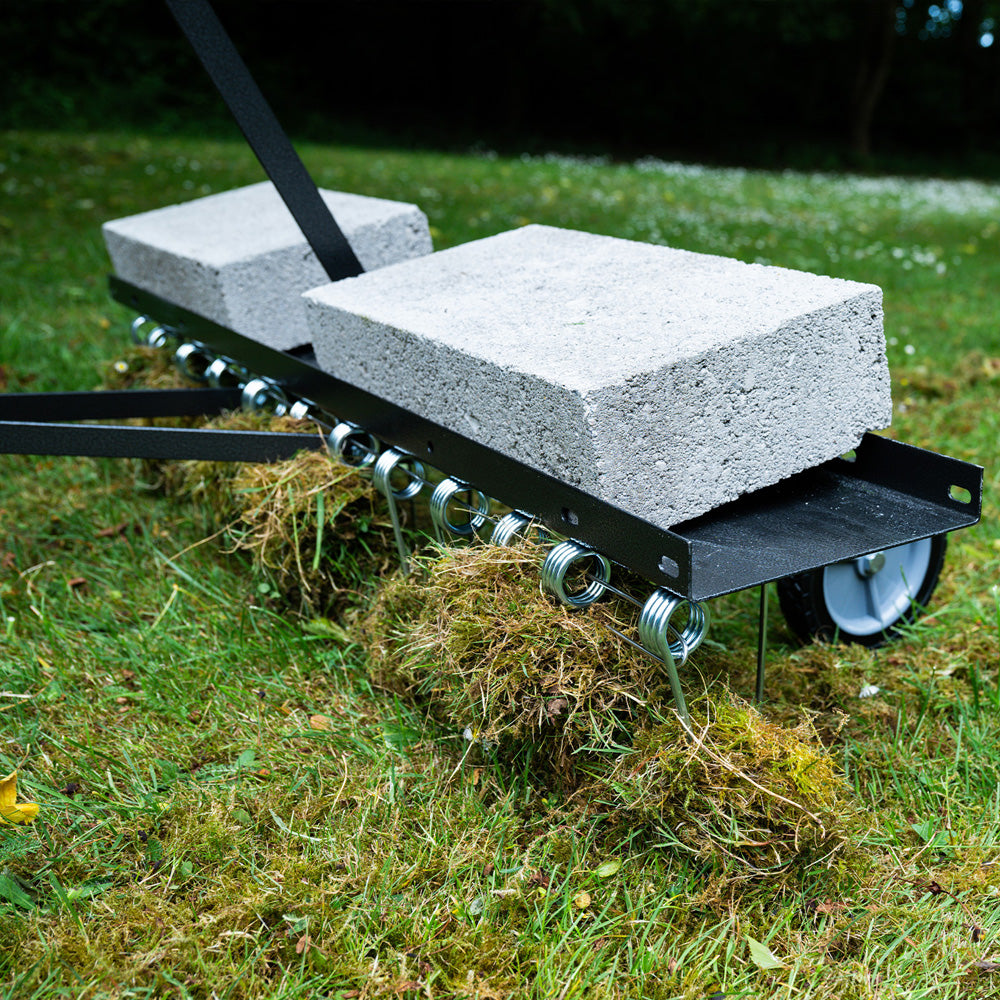 The Handy THTD48 48" Towed Dethatcher