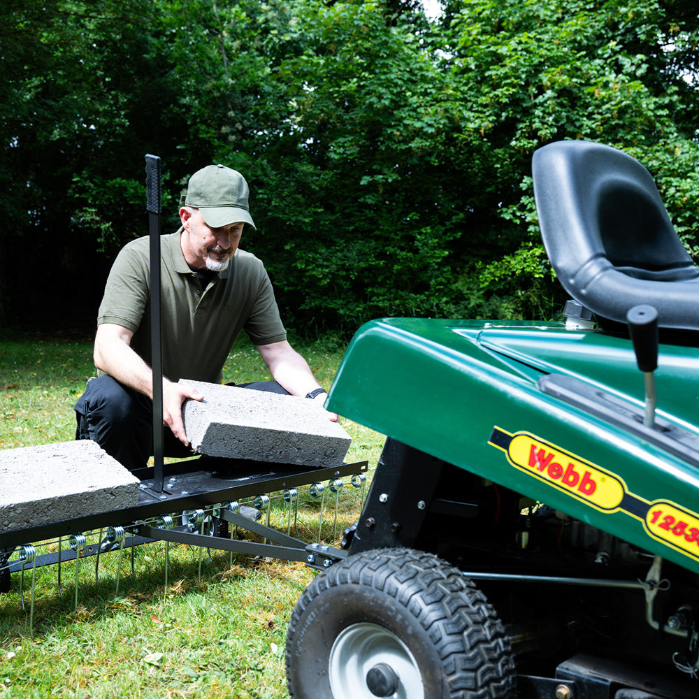 The Handy THTD48 48" Towed Dethatcher