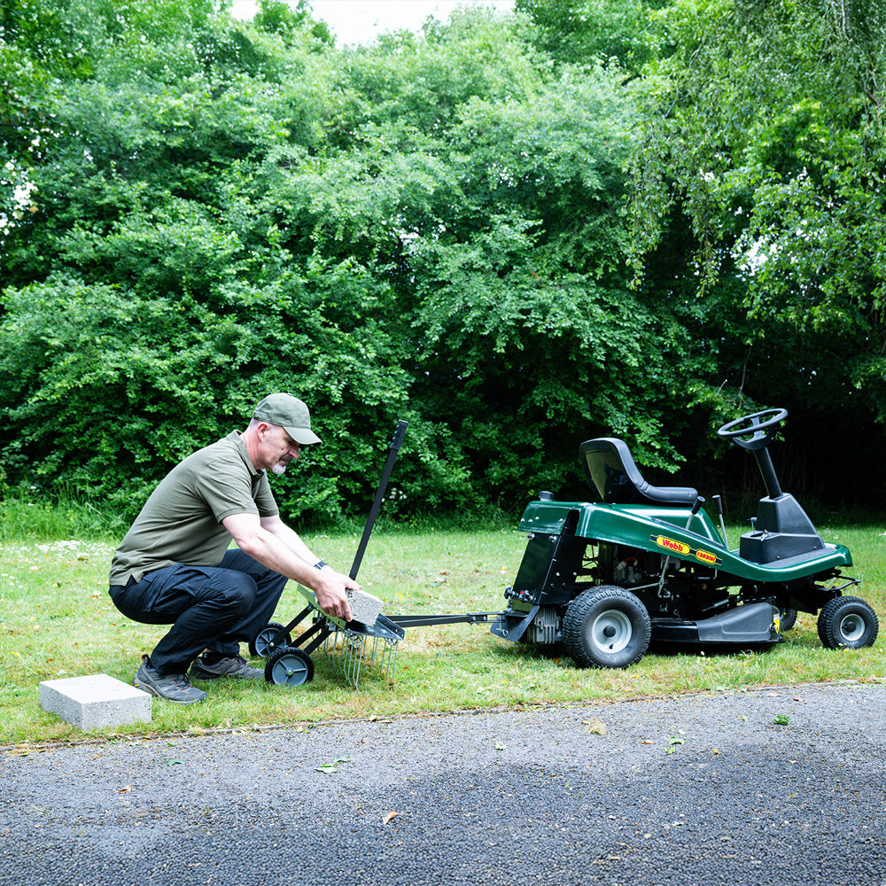 The Handy THTD48 48" Towed Dethatcher