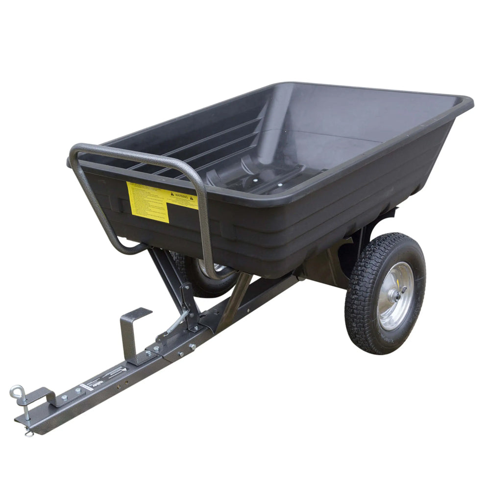 The Handy THTPDC 295kg Towed/Push Poly Dump Cart – The Green Reaper