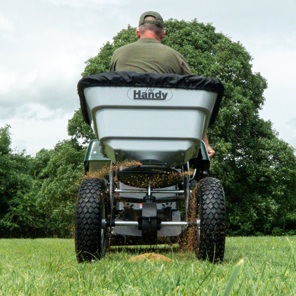 The Handy THTS 36.5kg Towed Broadcast Spreader