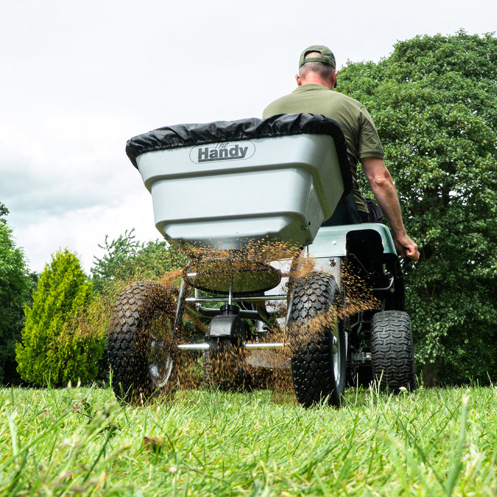 The Handy THTS 36.5kg Towed Broadcast Spreader