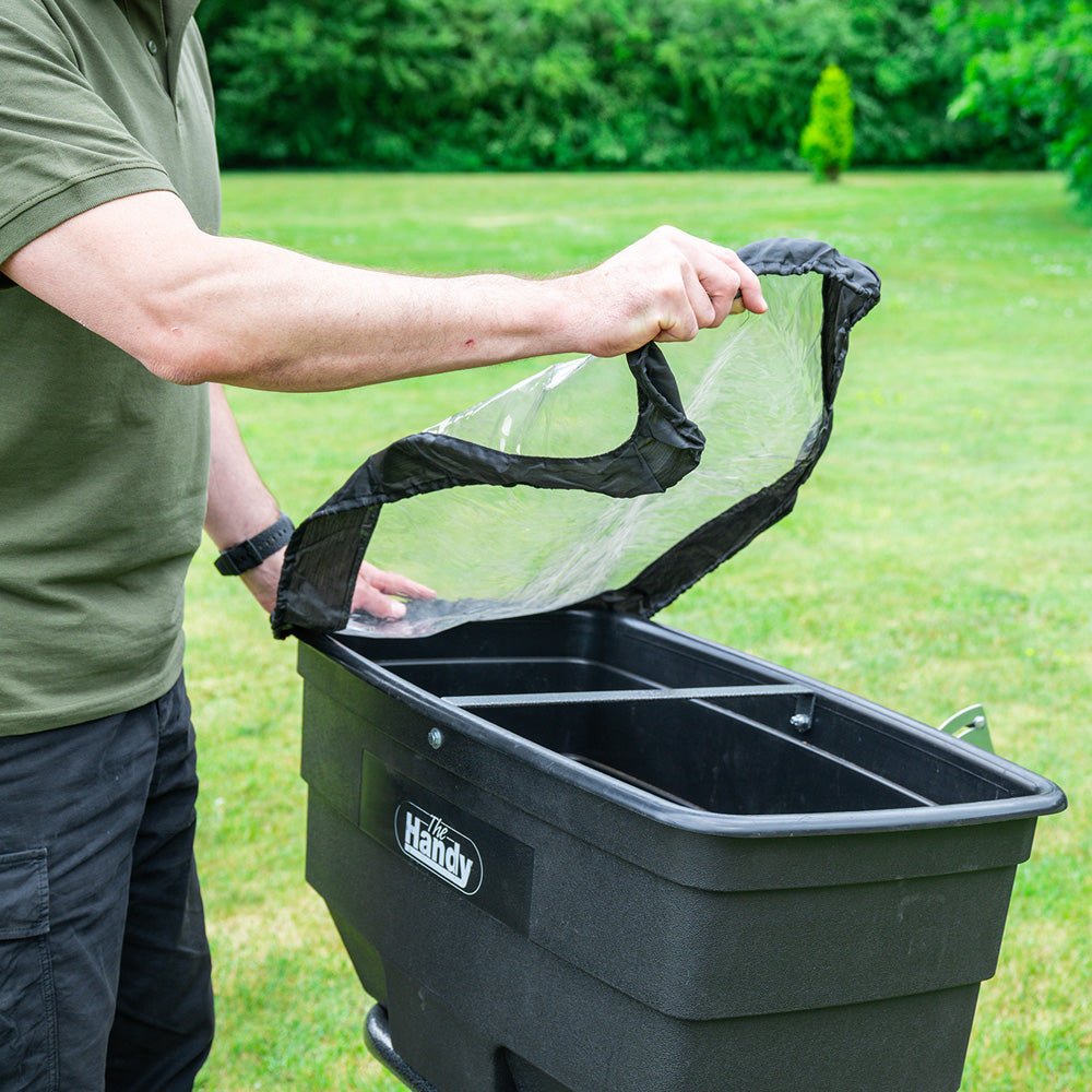 The Handy THTS175 79.4kg / 175lb Towed Broadcast Spreader