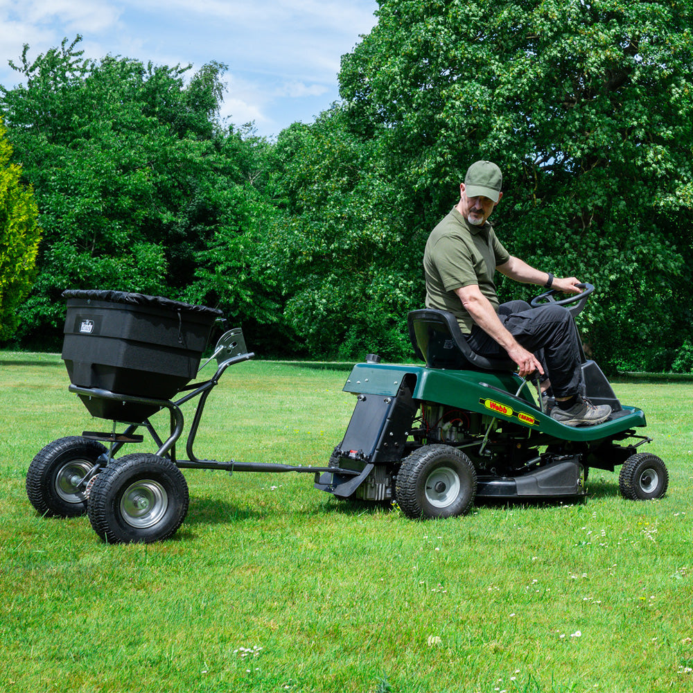The Handy THTS175 79.4kg / 175lb Towed Broadcast Spreader