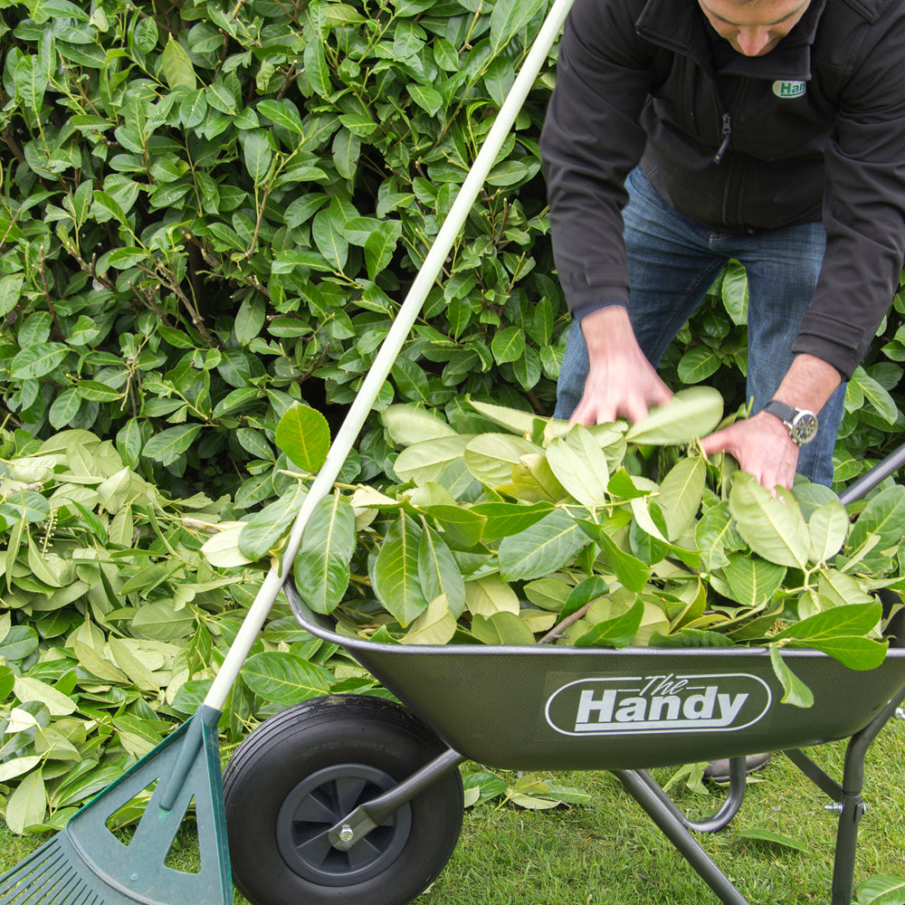 The Handy THWB 65 Litre Galvanised Steel Wheelbarrow