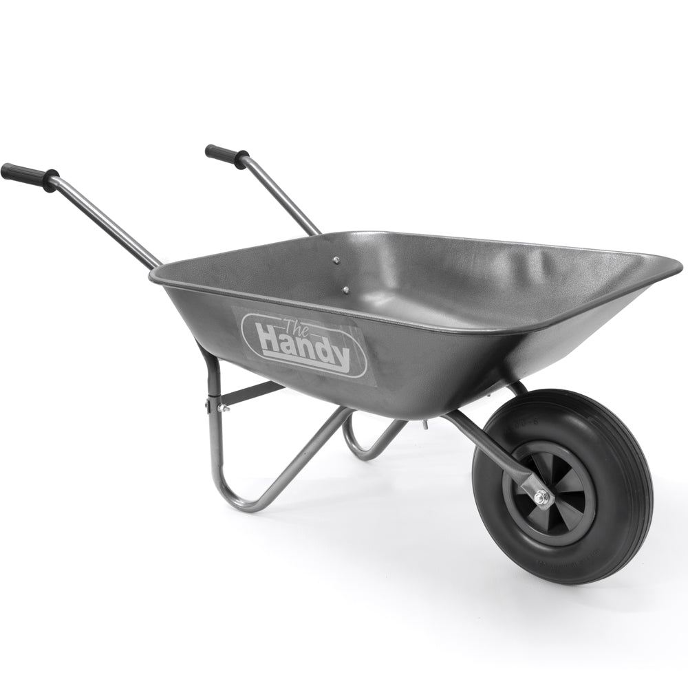 The Handy THWB 65 Litre Galvanised Steel Wheelbarrow