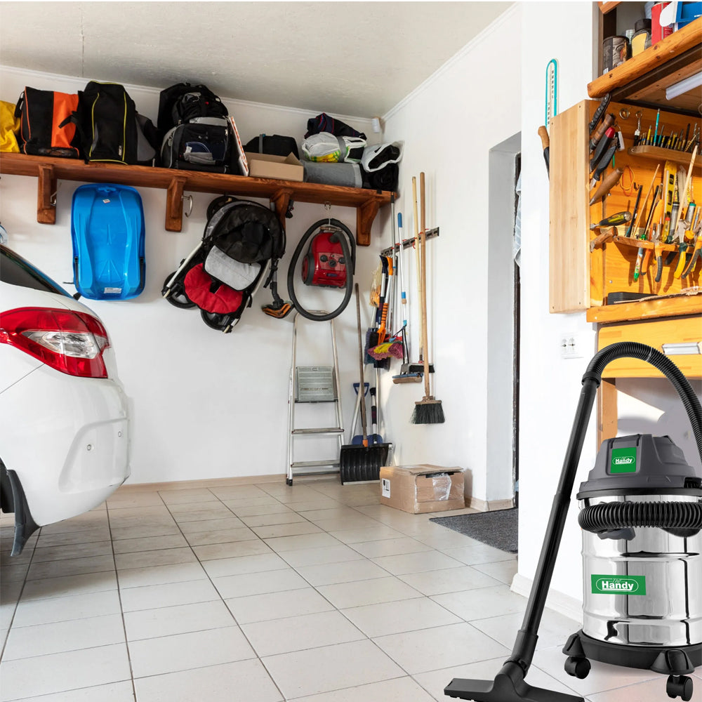 The Handy THWD1250 15L 1250W Electric Wet & Dry Vacuum Cleaner