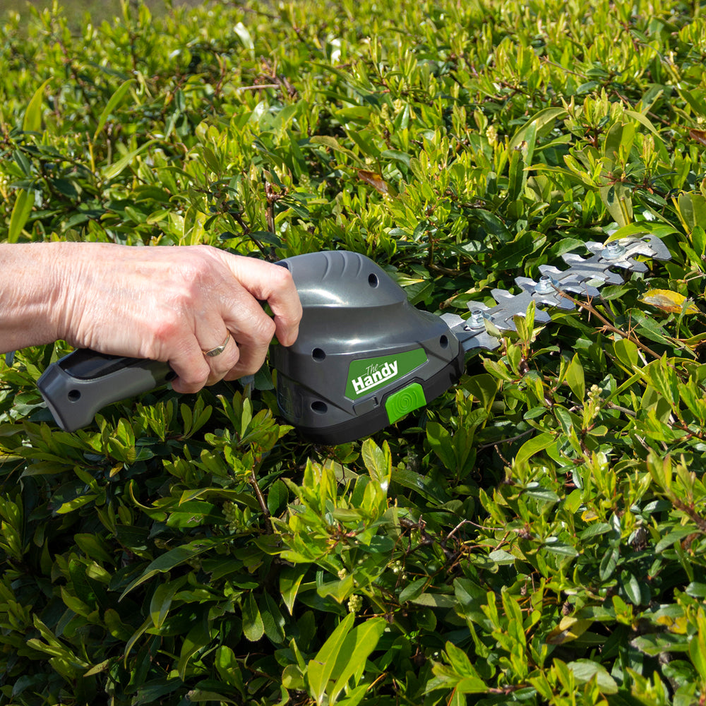 The Handy THGSS 3.6V Lithium-Ion Cordless Shrub Shear & Grass Blades