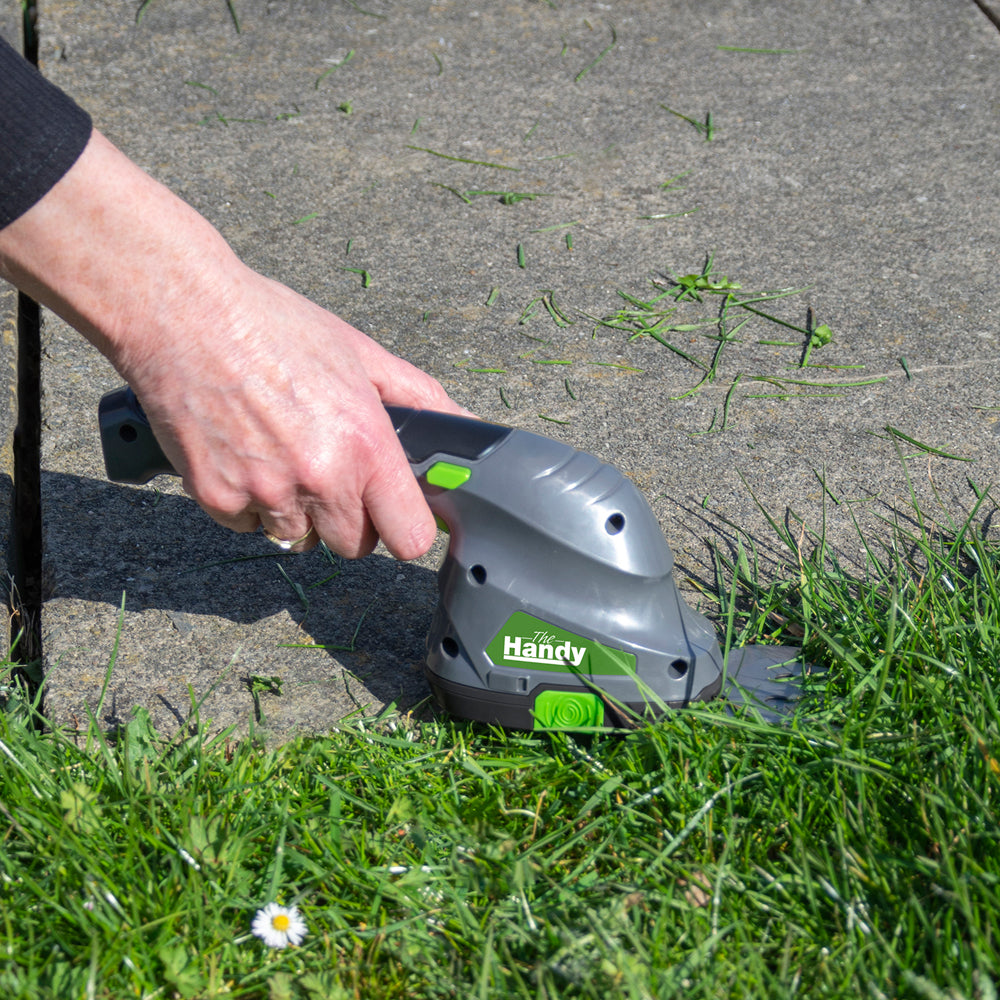 The Handy THGSS 3.6V Lithium-Ion Cordless Shrub Shear & Grass Blades