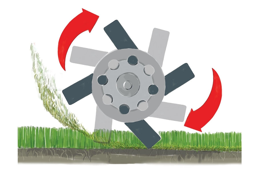 Weibang Intrepid 48 SCP Petrol Lawn Scarifier