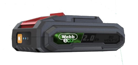 Webb Eco WEV20TILB2 20V Cordless Tiller (with 2Ah Battery & Charger)