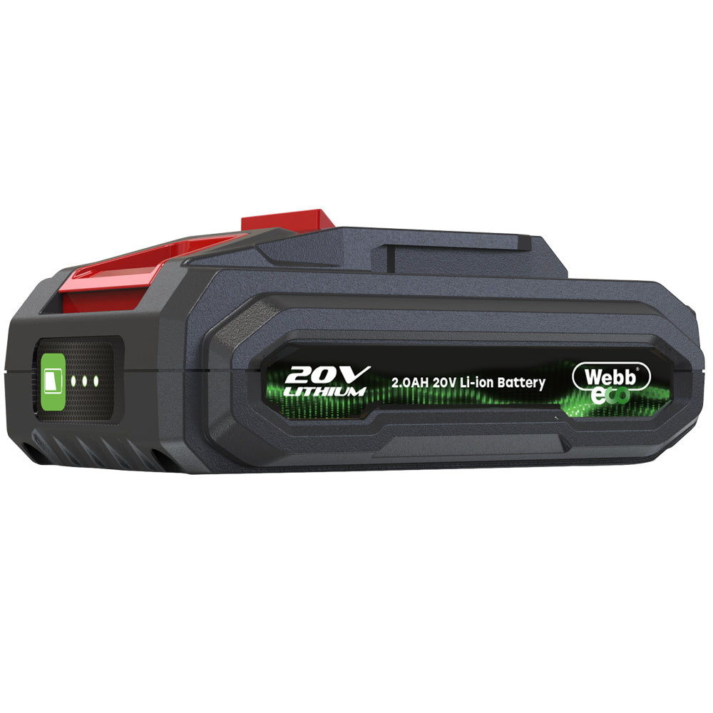 Webb Eco WEV20LTB2 20V Cordless Grass Trimmer / Lawn Edger (with 2Ah Battery & Charger)
