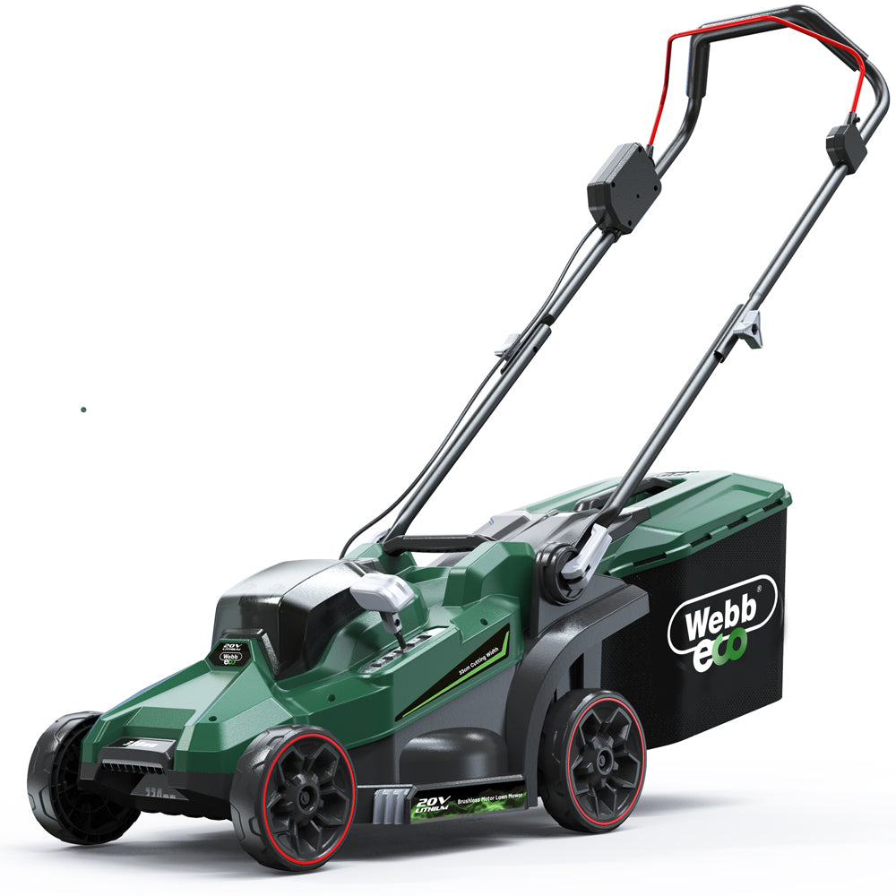 Webb Eco WEV20LM33BARE 20V Push Cordless Lawn Mower (Tool Only)