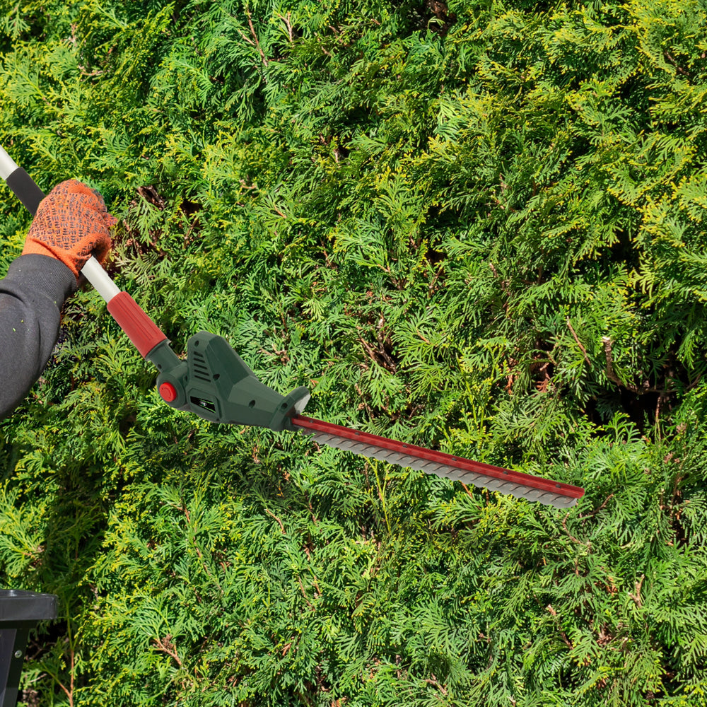 Webb Eco WEV20PHTB2 20V Cordless Long Reach Hedge Trimmer (with 2Ah Battery & Charger)